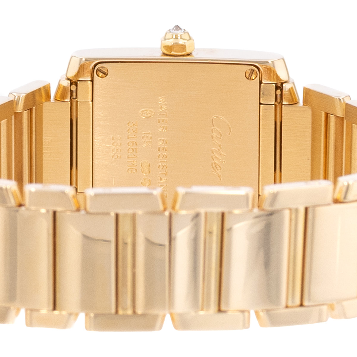 Cartier Tank Francaise WE1021R8 2385 Pink Dial 20