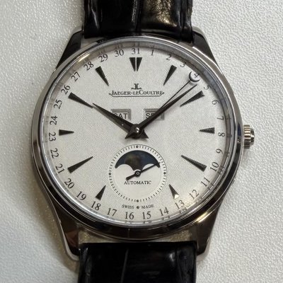 Jaeger-LeCoultre Master Ultra Thin Calendar Q1263520 176.398.S Silver Dial 39