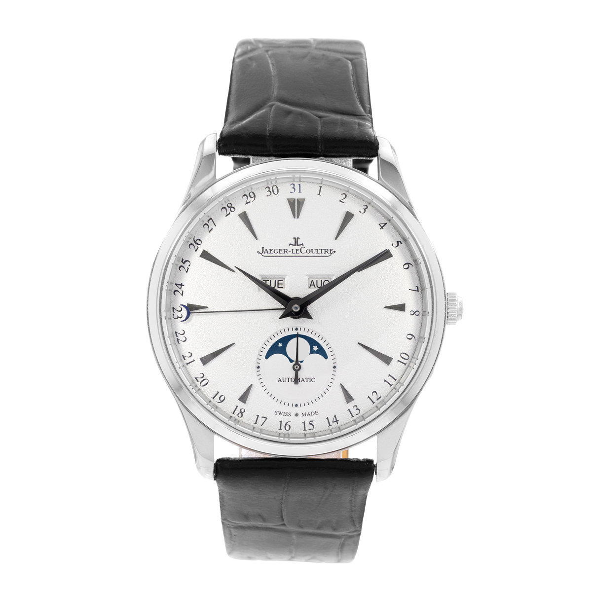 Jaeger-LeCoultre Master Ultra Thin Calendar Q1263520 176.398.S Silver Dial 39