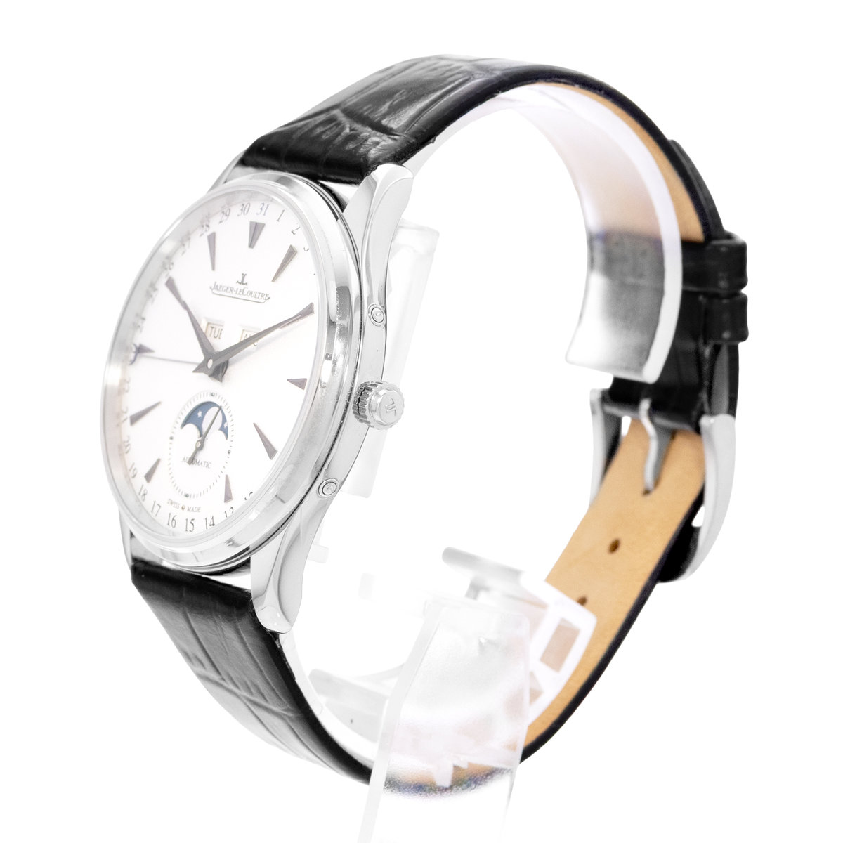 Jaeger-LeCoultre Master Ultra Thin Calendar Q1263520 176.398.S Silver Dial 39