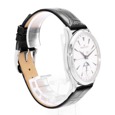 Jaeger-LeCoultre Master Ultra Thin Calendar Q1263520 176.398.S Silver Dial 39