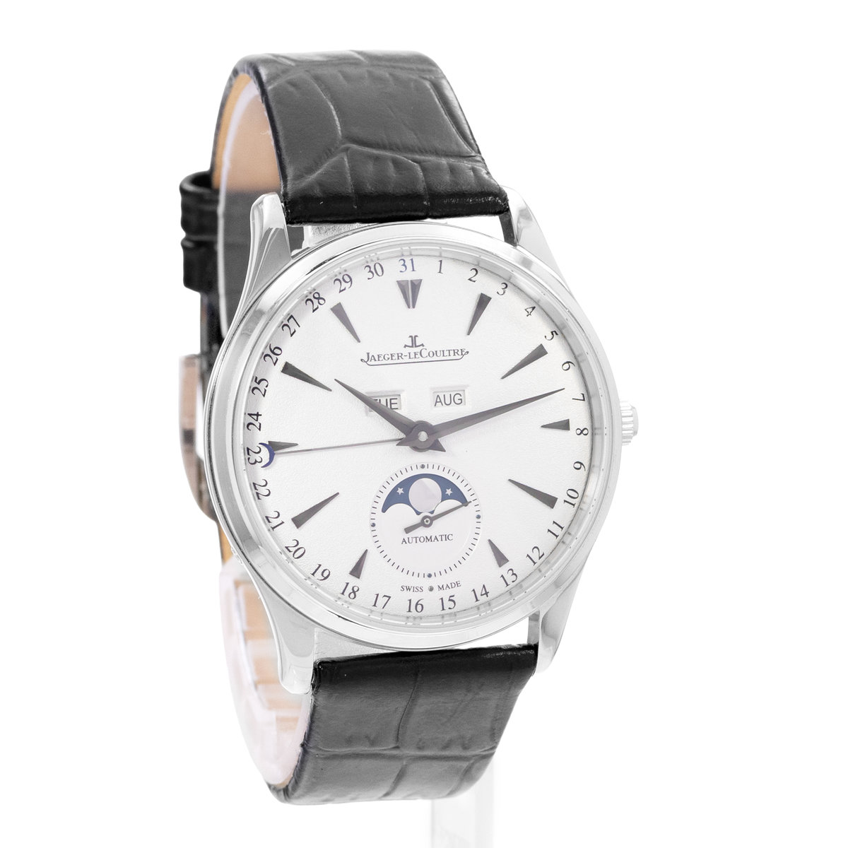 Jaeger-LeCoultre Master Ultra Thin Calendar Q1263520 176.398.S Silver Dial 39