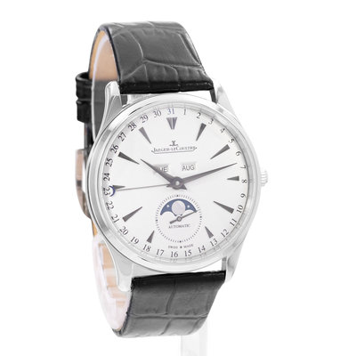 Jaeger-LeCoultre Master Ultra Thin Calendar Q1263520 176.398.S Silver Dial 39