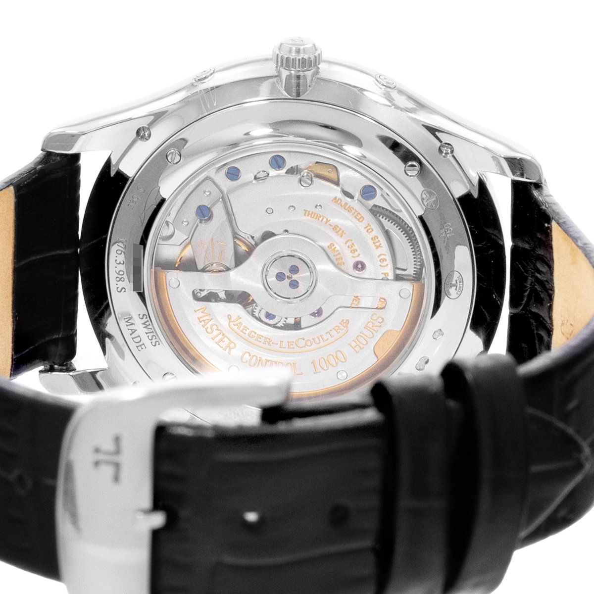 Jaeger-LeCoultre Master Ultra Thin Calendar Q1263520 176.398.S Silver Dial 39