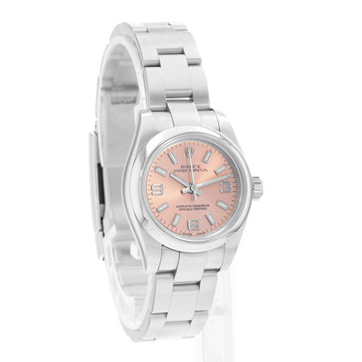 Rolex Oyster Perpetual 26 176200 Pink Dial 26