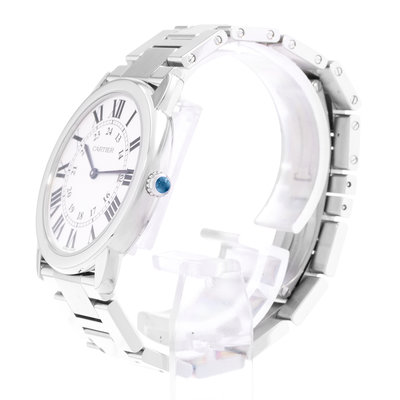 Cartier Ronde Solo de Cartier W6701005 3603 Silver Dial 36