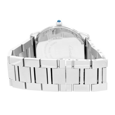 Cartier Ronde Solo de Cartier W6701005 3603 Silver Dial 36