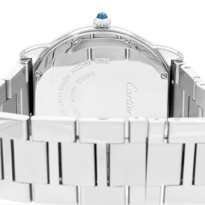 Cartier Ronde Solo de Cartier W6701005 3603 Silver Dial 36