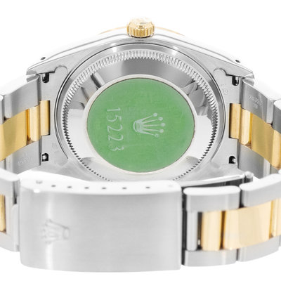Rolex Oyster Perpetual 34 15223 White Dial 34