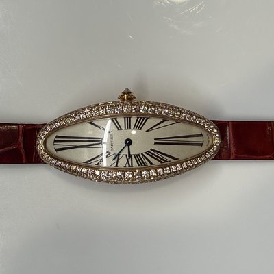 Cartier Baignoire Allongee WJBA0006 4155 NA Dial 21x47