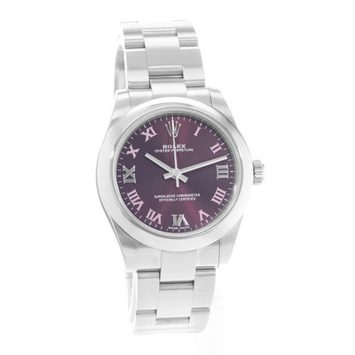Rolex Oyster Perpetual 31 177200 Purple Dial 31