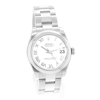 Rolex Datejust 31 178240 White Dial 31