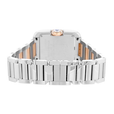 Cartier Tank Anglaise WT100024 3485 Silver Dial 22