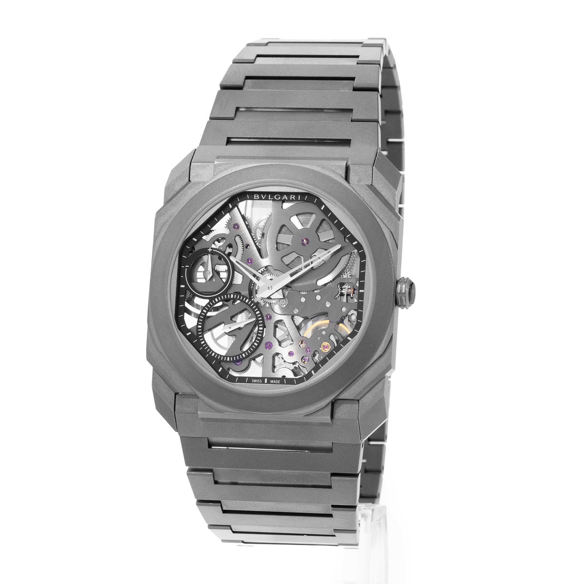 Bulgari Octo Finissimo 103126 Black Dial 40