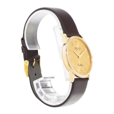 Rolex Cellini 5115 Gold Dial 32