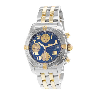 Breitling Chrono Cockpit B13358 Blue Dial 39