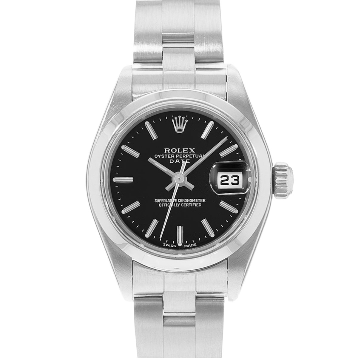 Rolex Oyster Perpetual 26 79160 Black Dial 26