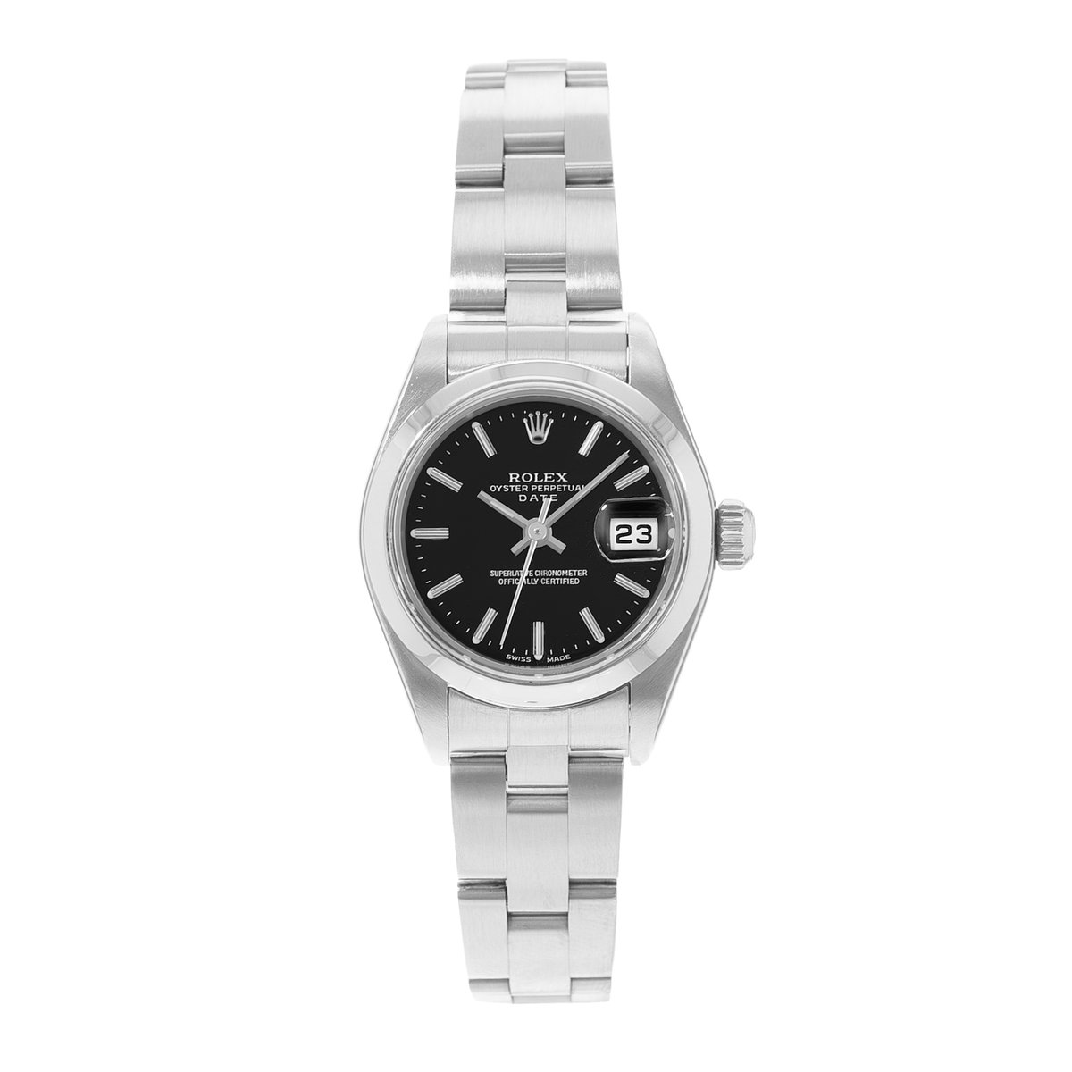 Rolex Oyster Perpetual 26 79160 Black Dial 26