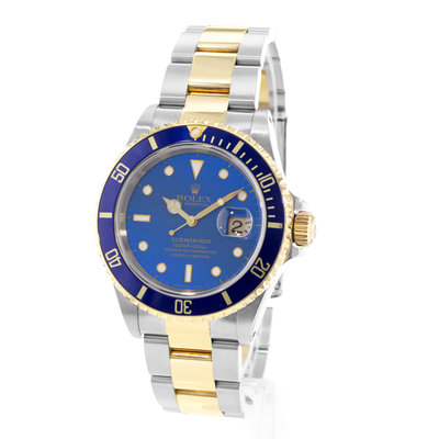 Rolex Submariner Date 16613 Blue Dial 40