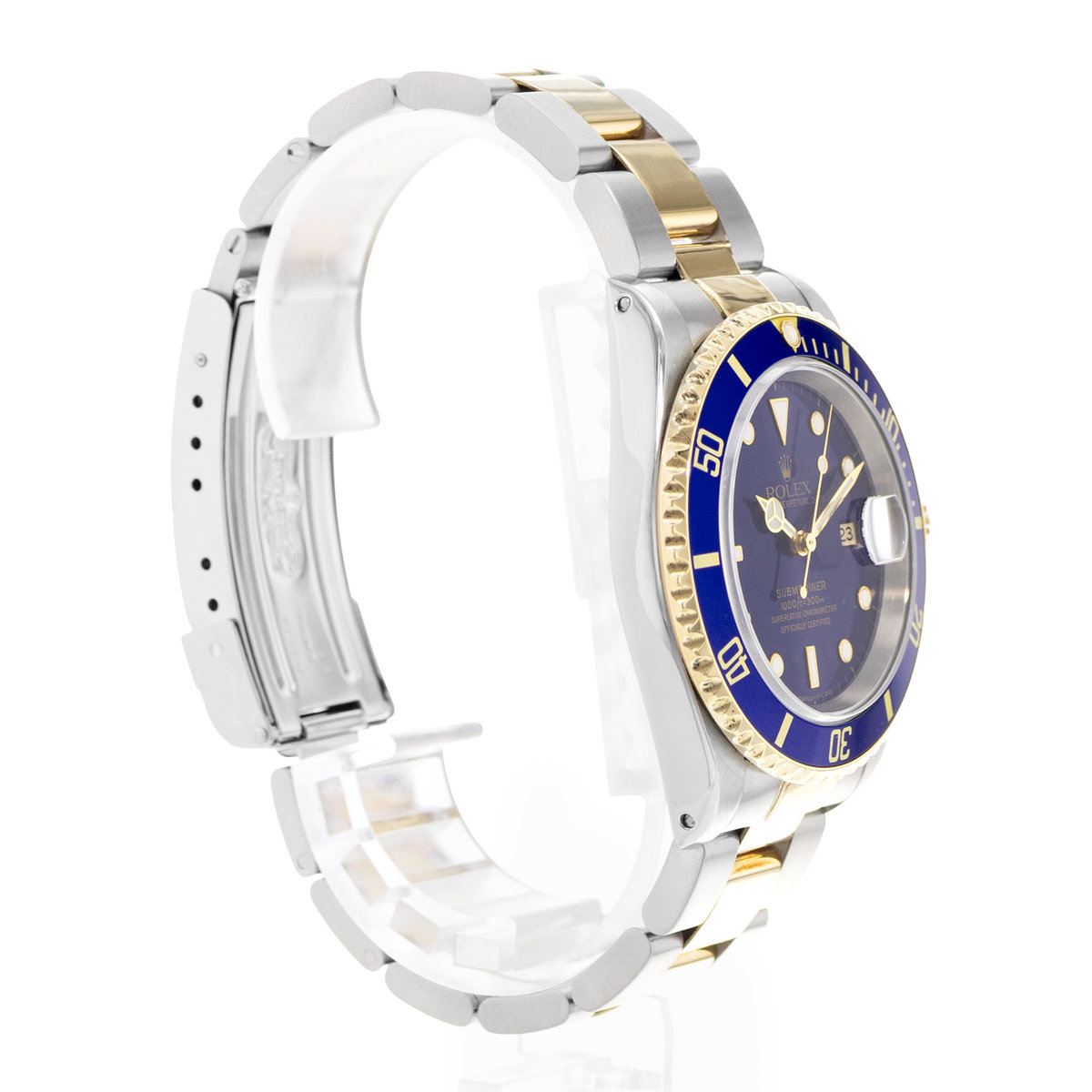 Rolex Submariner Date 16613 Blue Dial 40