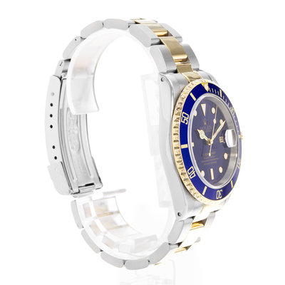 Rolex Submariner Date 16613 Blue Dial 40