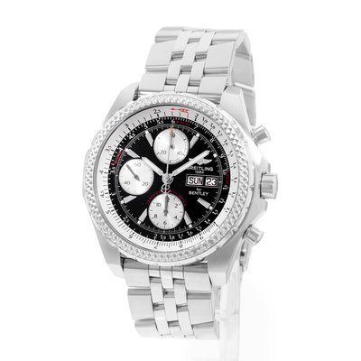 Breitling Bentley GT A13363 Black Dial 44
