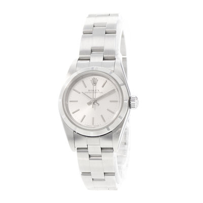 Rolex Oyster Perpetual 24 76030 Silver Dial 24