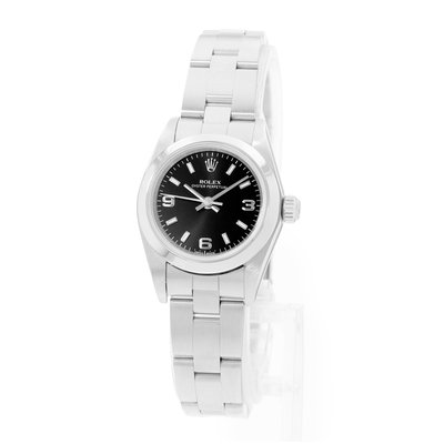 Rolex Oyster Perpetual 24 76080 Black Dial 24