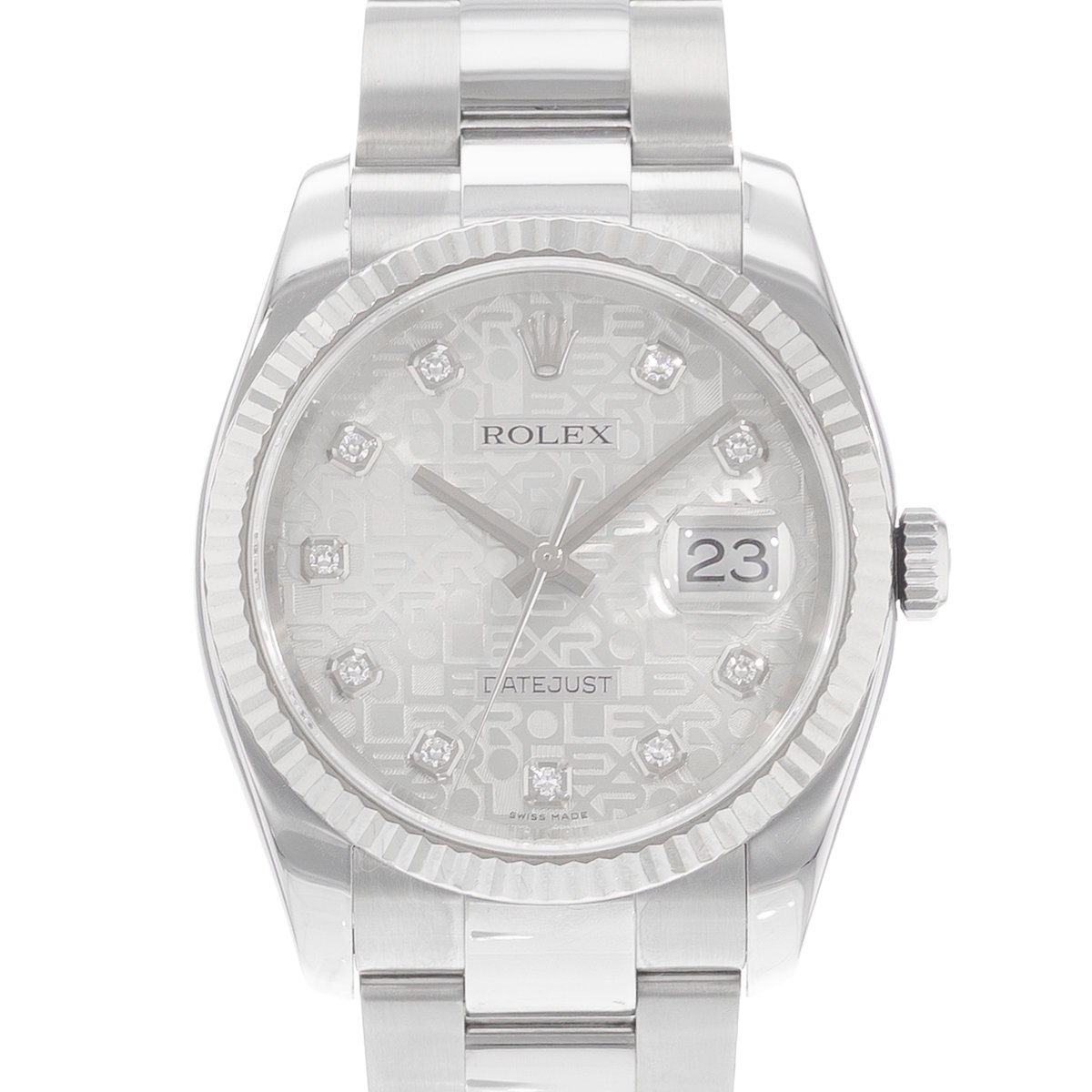 Rolex Datejust 36 116234 Silver Dial 36