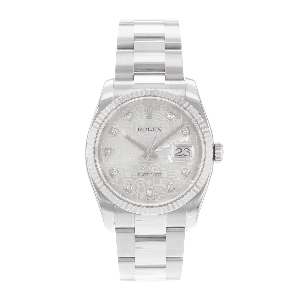 Rolex Datejust 36 116234 Silver Dial 36