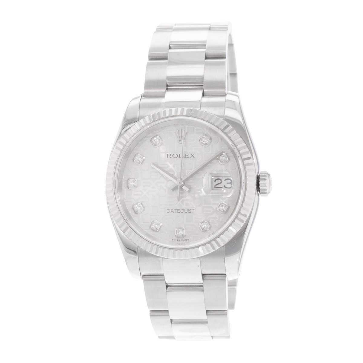 Rolex Datejust 36 116234 Silver Dial 36