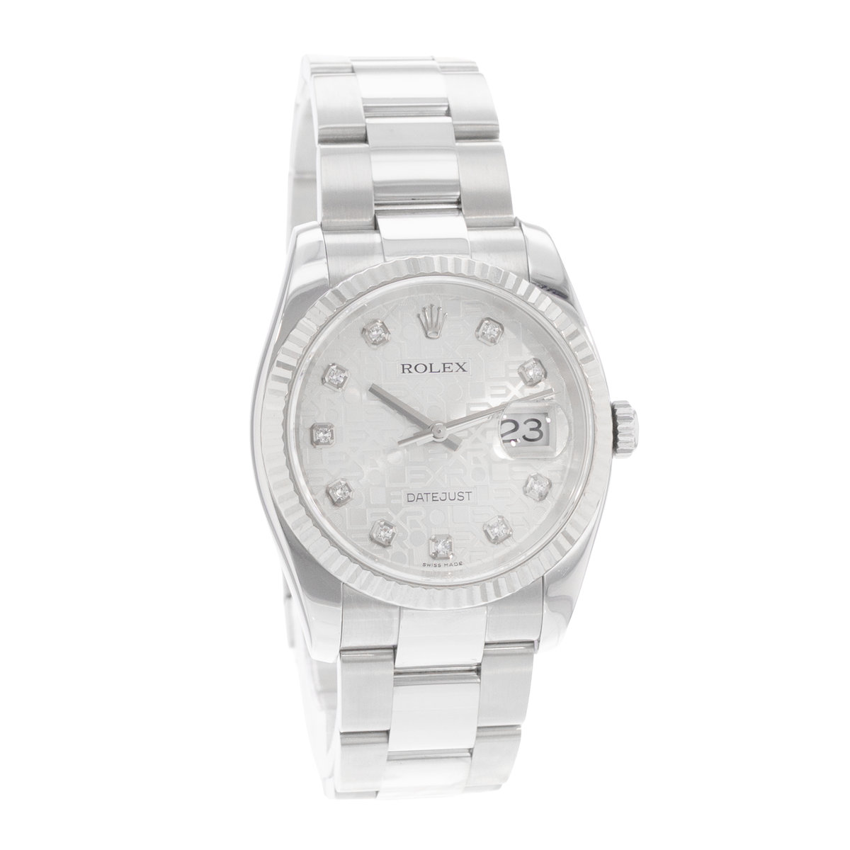 Rolex Datejust 36 116234 Silver Dial 36