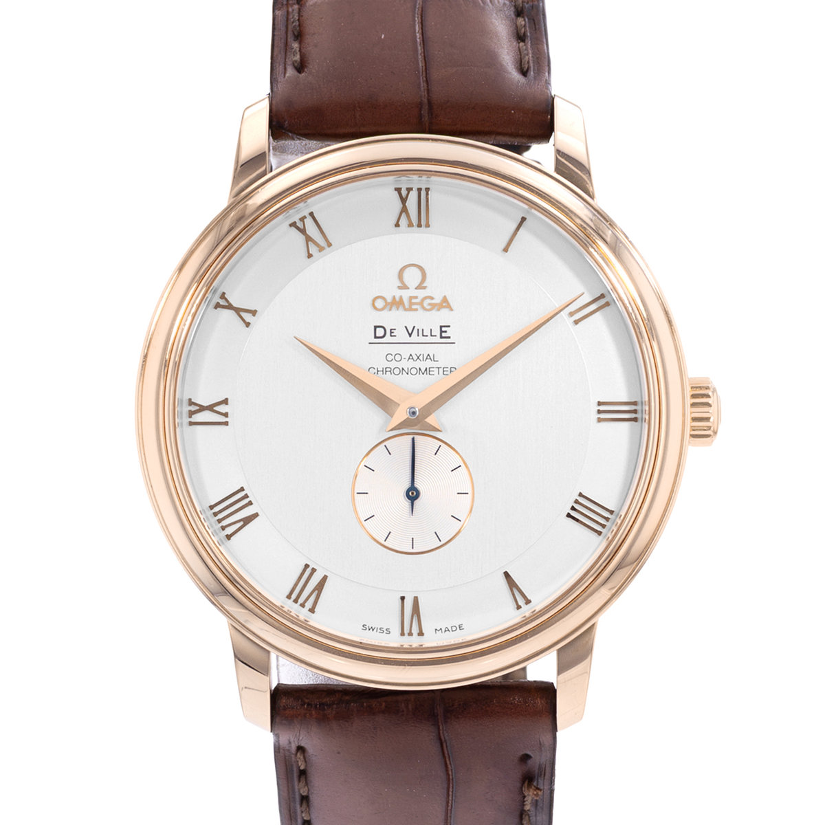 Omega De Ville Prestige 4614.30.02 Silver Dial 39