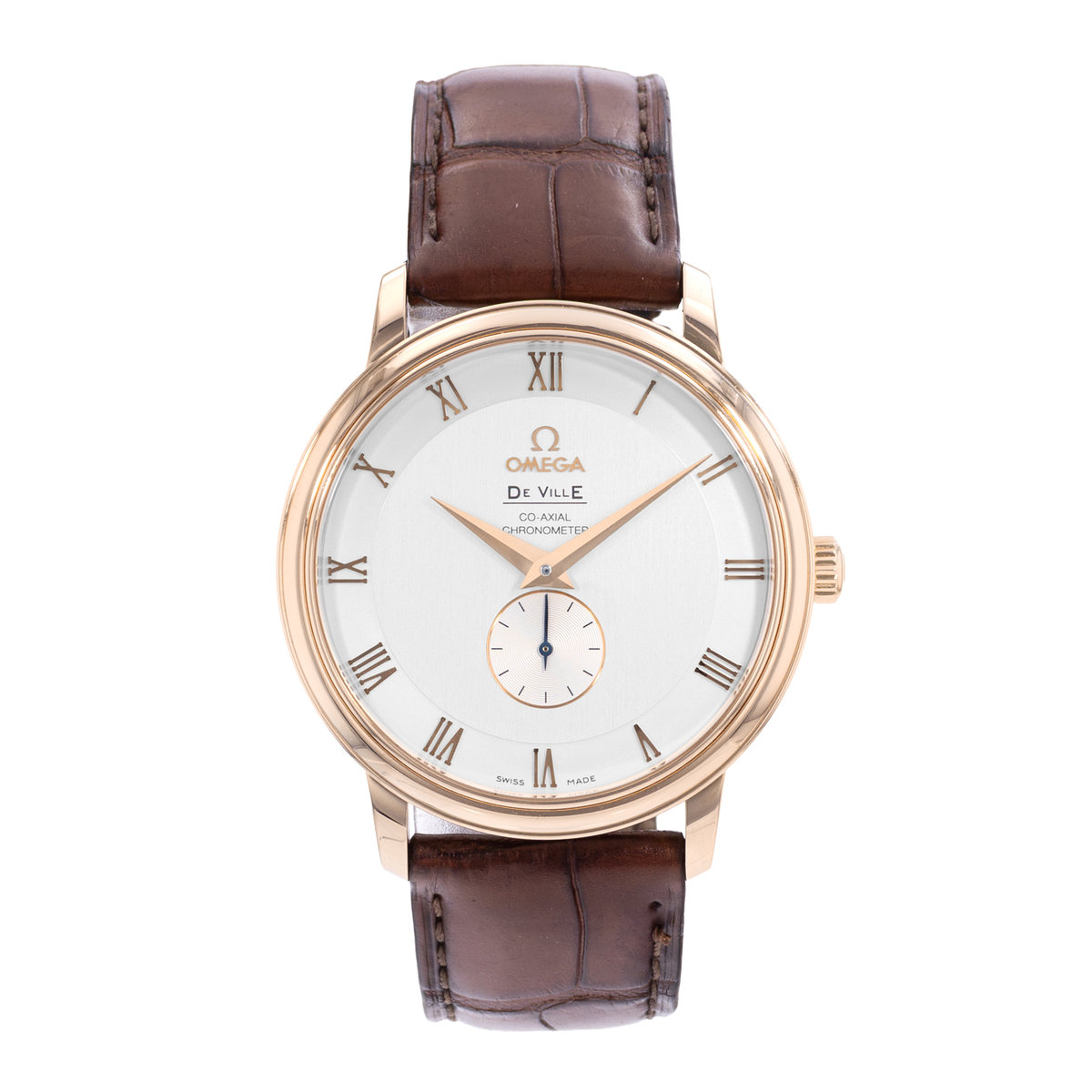 Omega De Ville Prestige 4614.30.02 Silver Dial 39