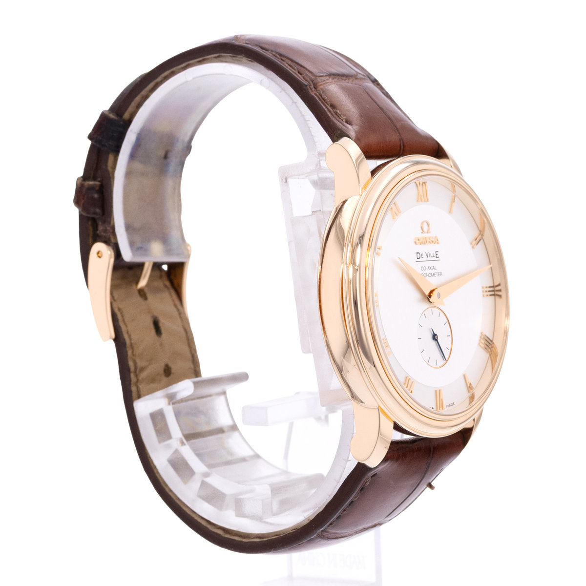 Omega De Ville Prestige 4614.30.02 Silver Dial 39