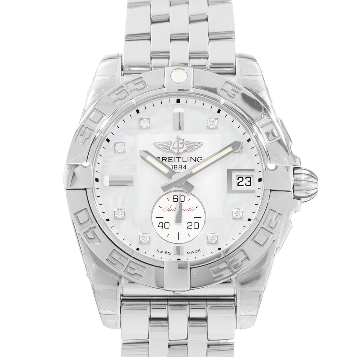 Breitling Galactic A37330121A1A1 Mother of pearl Dial 36