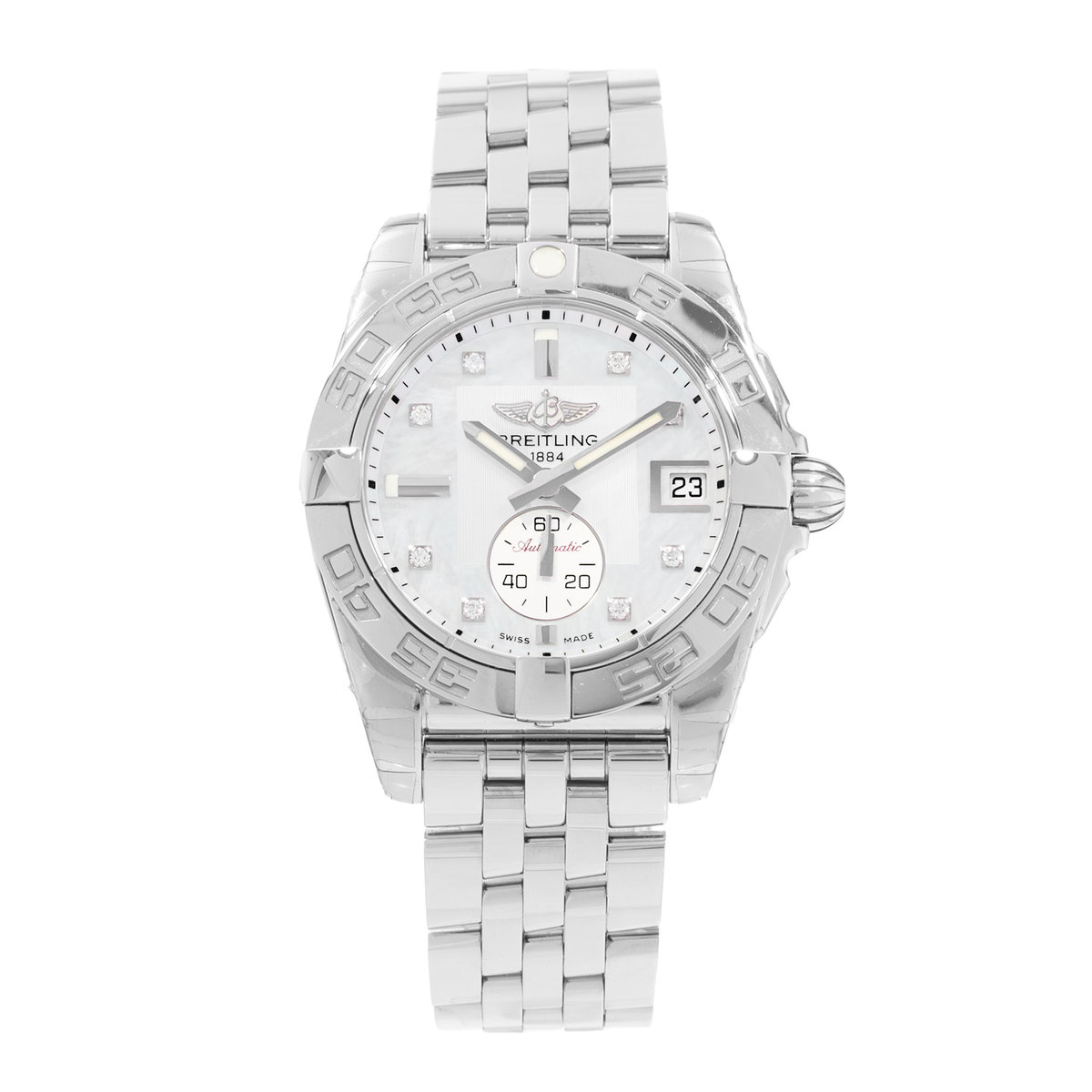 Breitling Galactic A37330121A1A1 Mother of pearl Dial 36