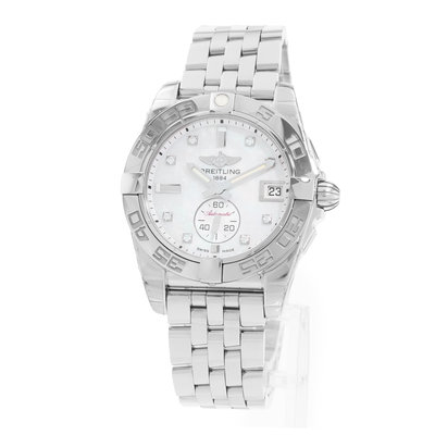 Breitling Galactic A37330 Mother of pearl Dial 36