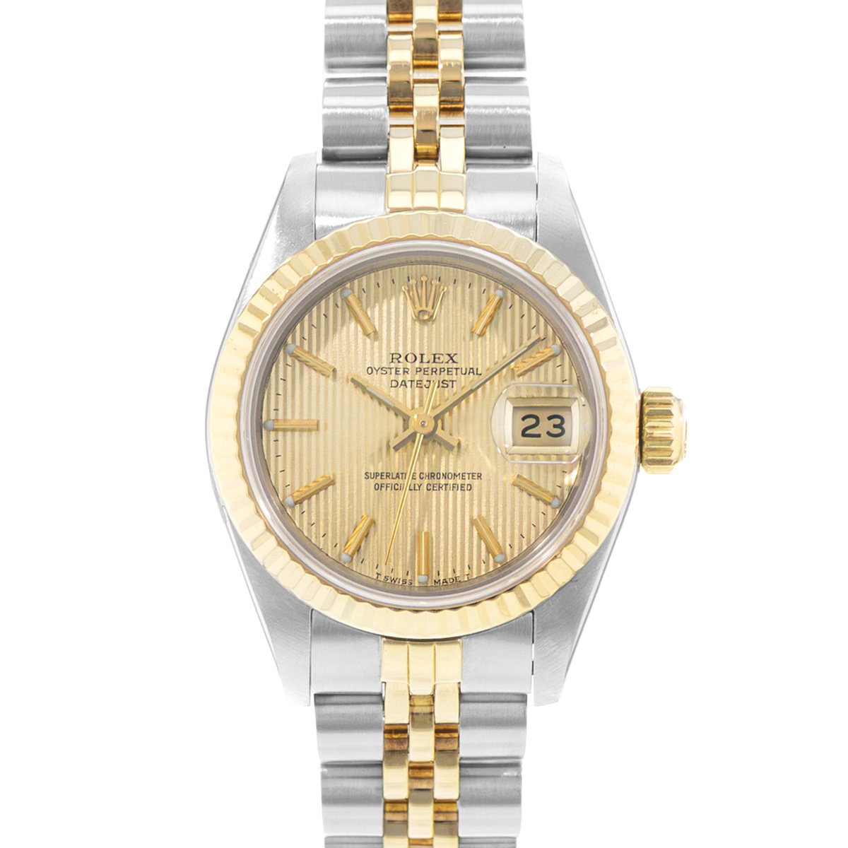 Rolex Datejust 26 69173 Champagne Dial 26