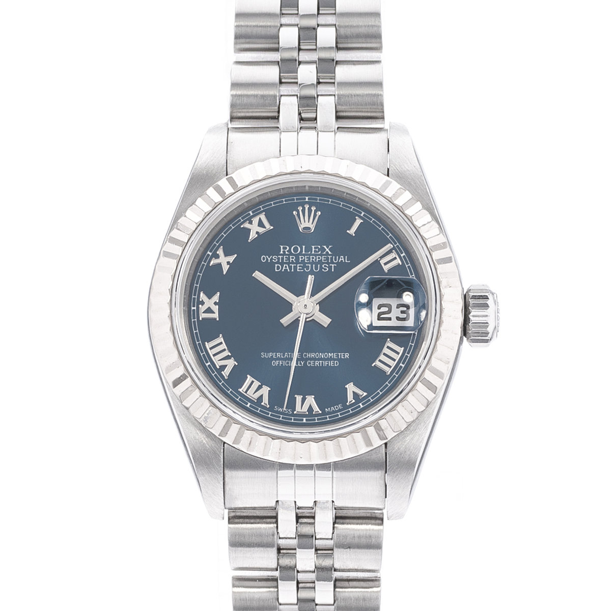 Rolex Datejust 26 79174 Blue Dial 26