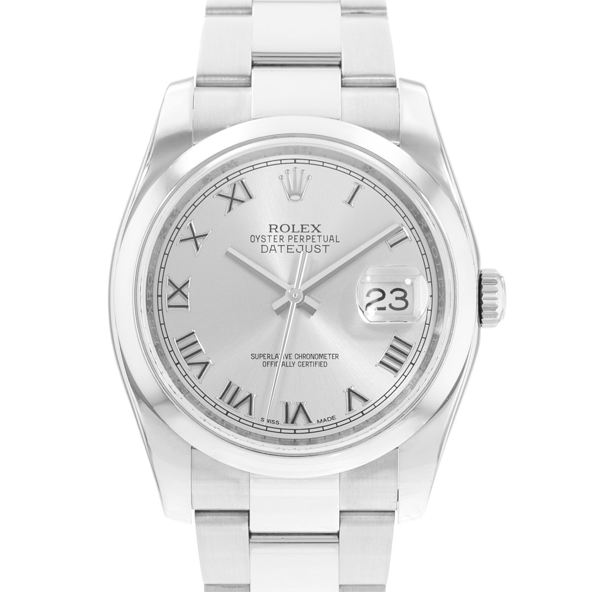 Rolex Datejust 36 116200 Silver Dial 36