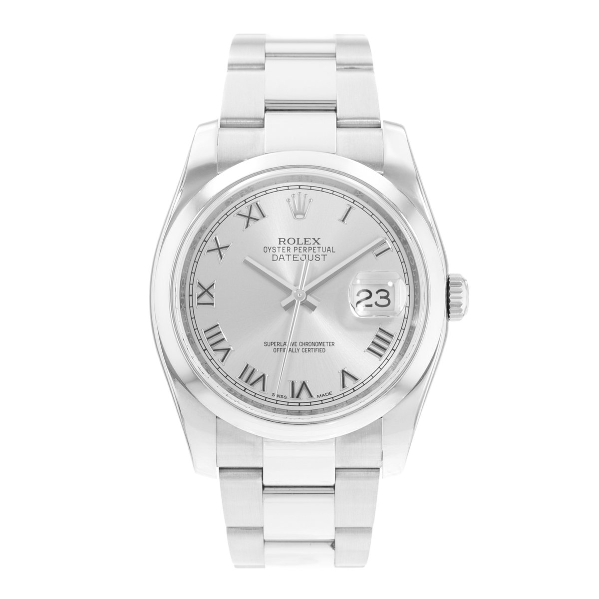 Rolex Datejust 36 116200 Silver Dial 36
