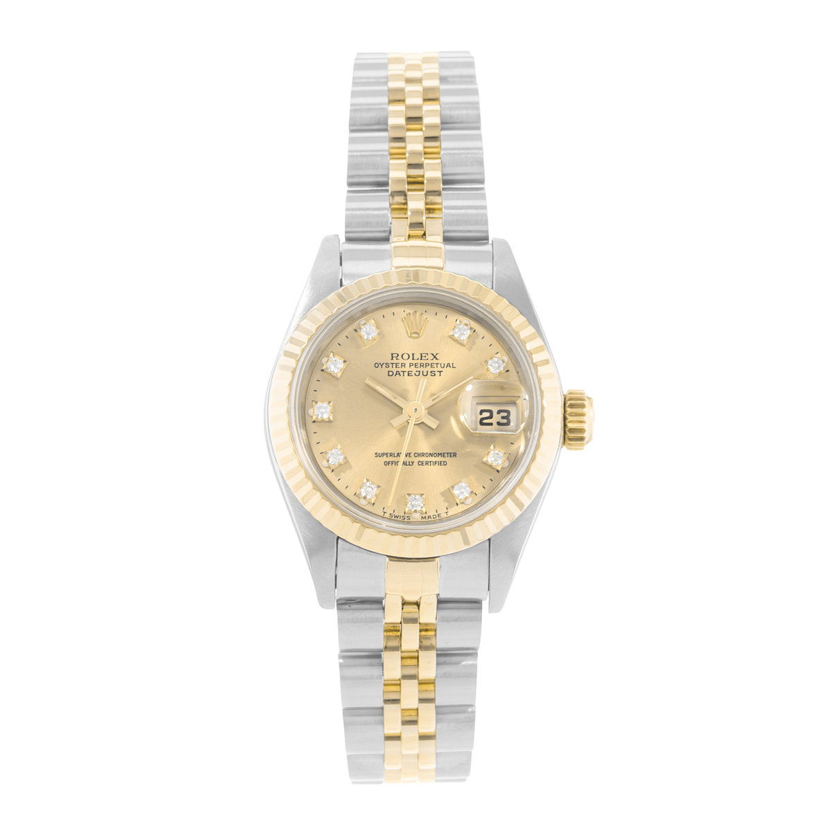 Rolex Datejust 26 69173 Champagne Dial 26