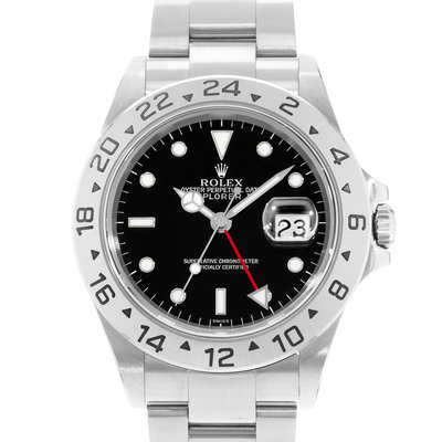 Rolex Explorer II 16570 Black Dial 40