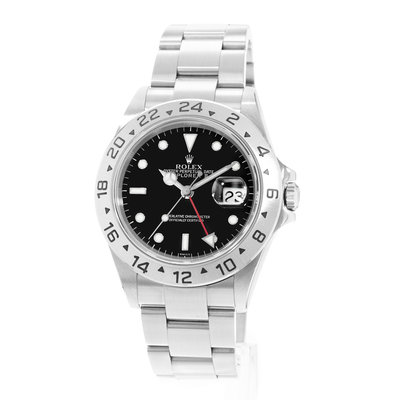 Rolex Explorer II 16570 Black Dial 40