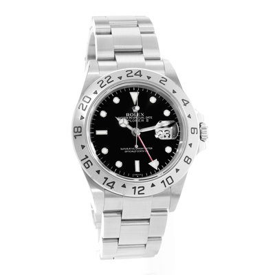 Rolex Explorer II 16570 Black Dial 40