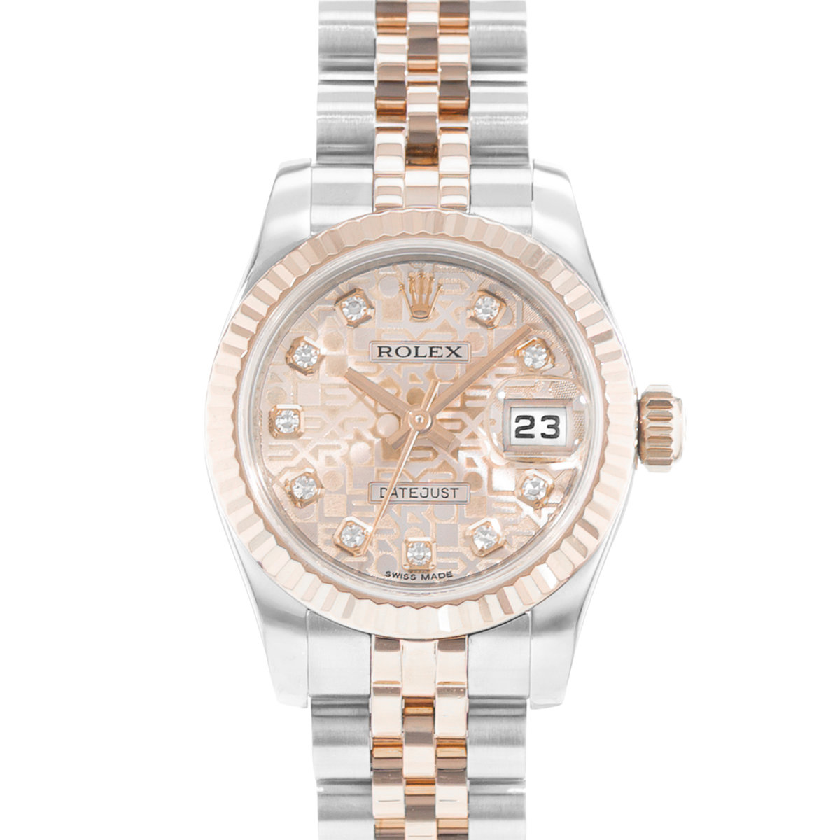 Rolex Datejust 26 179171 Pink Dial 26