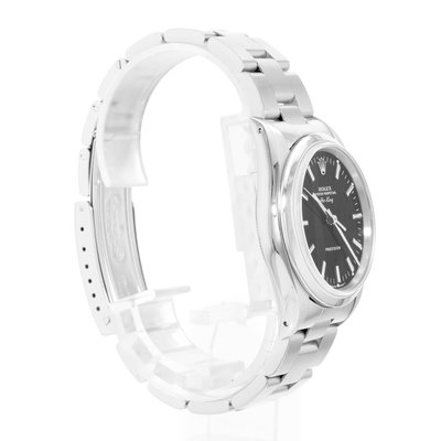 Rolex Air King 34 14000 Black Dial 34