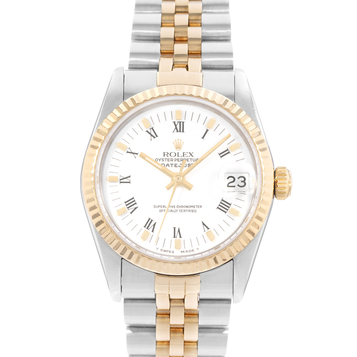 Rolex Datejust 31 68273 White Dial 31