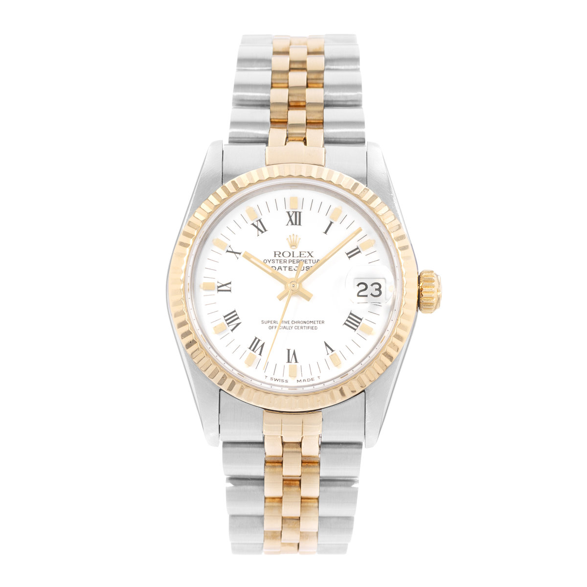 Rolex Datejust 31 68273 White Dial 31
